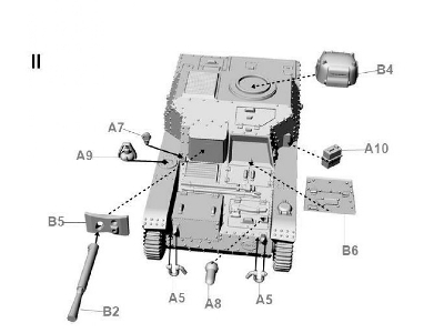 French tank destroyer AMR35 ZT3 - image 4