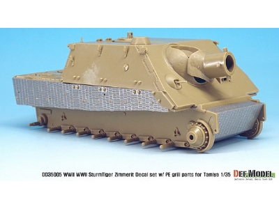 Wwii Sturmtiger Zimmerit Decal Set - image 5