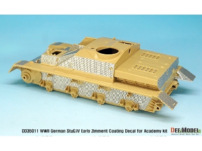 Wwii Stug Iv Early Zimmerit Decal Set (Academy New) - image 5