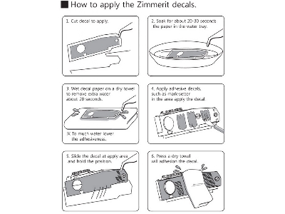 Wwii German Elefant Zimmerit Coating Decal Set - image 14