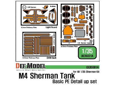 M4 Sherman Pe Detail Up Set - image 1