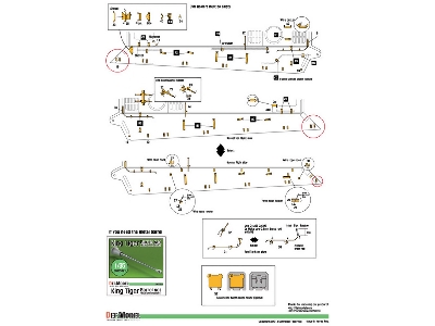 King Tiger Kassel Ver. Pe Set (For Academy 1/35) - image 5