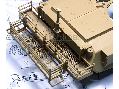 M1a2 Tusk Basic Pe Set With Mask Seal (For Tamiya 1/35) - image 7