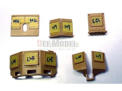 M1a2 Tusk Basic Pe Set With Mask Seal (For Tamiya 1/35) - image 15