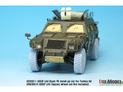 Jgsdf Light Amoured Vehicle Pe Detail Up Set (For Tamiya 1/35) - image 3