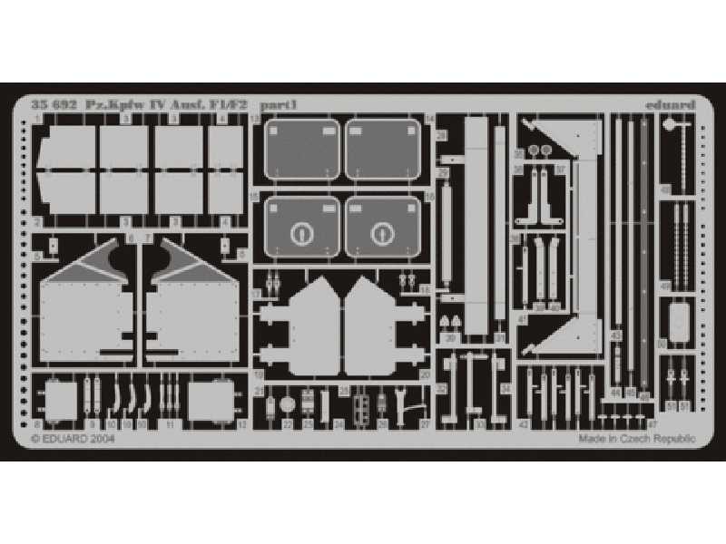 Pz. IV Ausf. F1/ F2 1/35 - Italeri - image 1