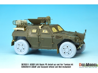 Jgsdf Light Amoured Vehicle Pe Detail Up Set (For Tamiya 1/35) - image 4