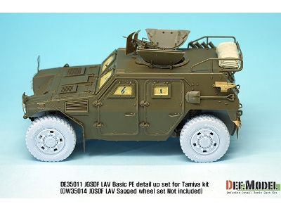 Jgsdf Light Amoured Vehicle Pe Detail Up Set (For Tamiya 1/35) - image 5