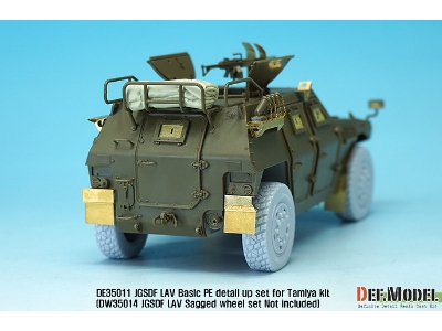 Jgsdf Light Amoured Vehicle Pe Detail Up Set (For Tamiya 1/35) - image 6