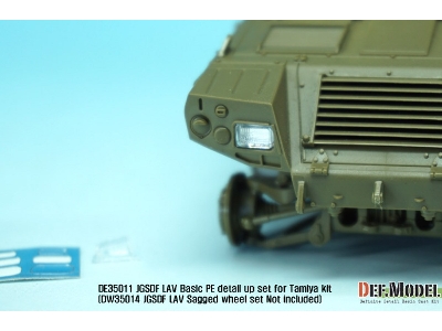 Jgsdf Light Amoured Vehicle Pe Detail Up Set (For Tamiya 1/35) - image 9
