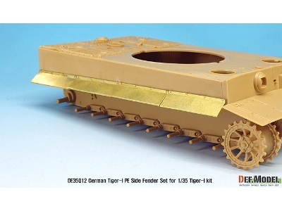 Tiger-1 Pe Side Fenders Set (For Academy/Tamiya/Zvezda 1/35) - image 3