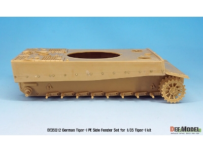 Tiger-1 Pe Side Fenders Set (For Academy/Tamiya/Zvezda 1/35) - image 4