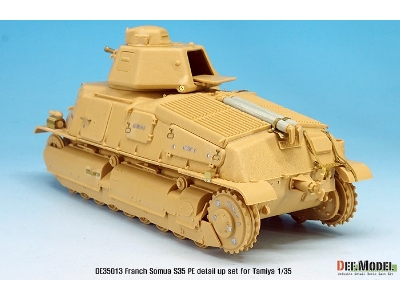 French Somua S35 Pe Basic Detail Up Set (For Tamiya 1/35) - image 4