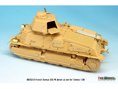 French Somua S35 Pe Basic Detail Up Set (For Tamiya 1/35) - image 7