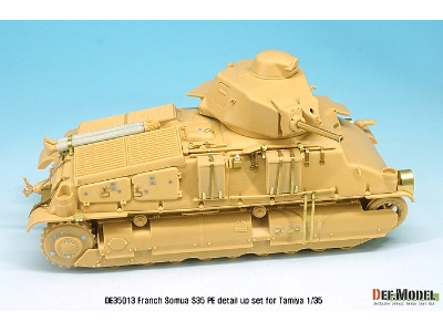 French Somua S35 Pe Basic Detail Up Set (For Tamiya 1/35) - image 8