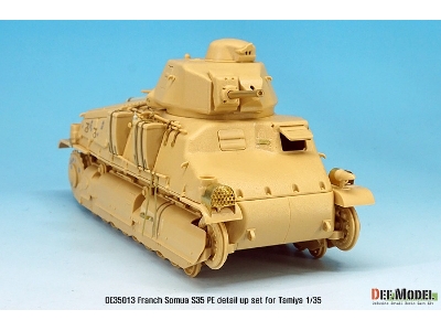 French Somua S35 Pe Basic Detail Up Set (For Tamiya 1/35) - image 9