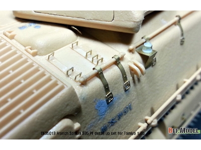 French Somua S35 Pe Basic Detail Up Set (For Tamiya 1/35) - image 11