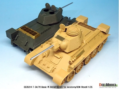 T-34/76 Pe Basic Detail Up Set (For Academy/Icm-revell 1/35) - image 4