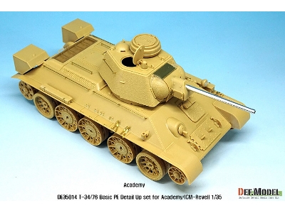 T-34/76 Pe Basic Detail Up Set (For Academy/Icm-revell 1/35) - image 5