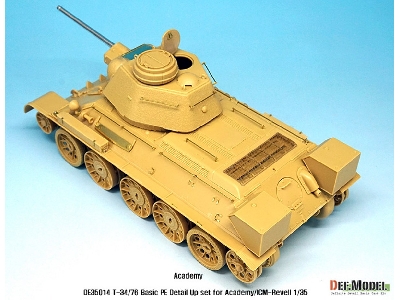 T-34/76 Pe Basic Detail Up Set (For Academy/Icm-revell 1/35) - image 6