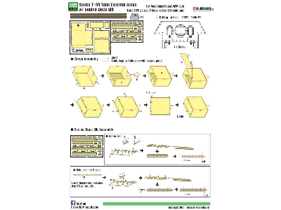 T-34 External Stove And Grill Detail Up Set (For Academy/Dragon 1/35) - image 10