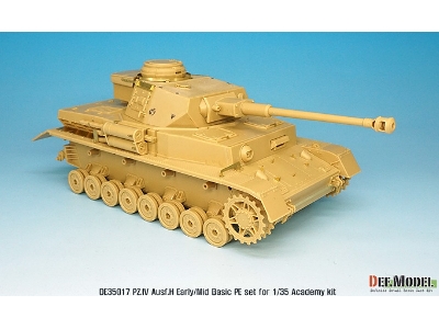 Pz.Iv Ausf.H Early/Mid Basic Pe Set (For Academy, Etc 1/35) - image 5