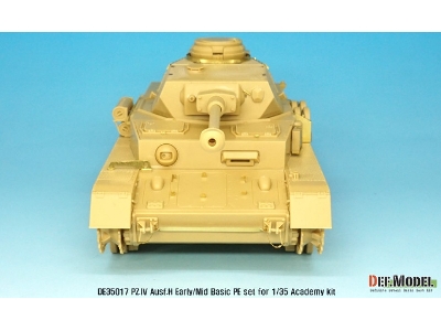 Pz.Iv Ausf.H Early/Mid Basic Pe Set (For Academy, Etc 1/35) - image 7