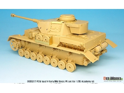Pz.Iv Ausf.H Early/Mid Basic Pe Set (For Academy, Etc 1/35) - image 8