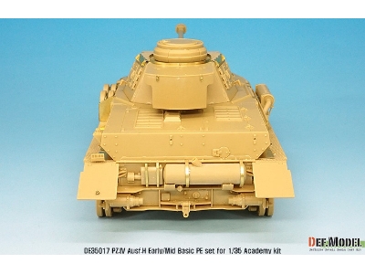 Pz.Iv Ausf.H Early/Mid Basic Pe Set (For Academy, Etc 1/35) - image 9