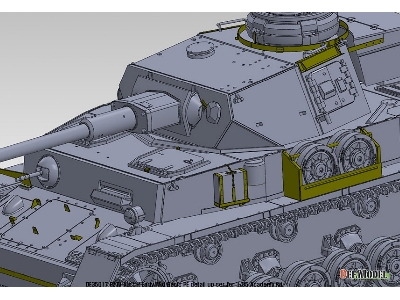 Pz.Iv Ausf.H Early/Mid Basic Pe Set (For Academy, Etc 1/35) - image 12