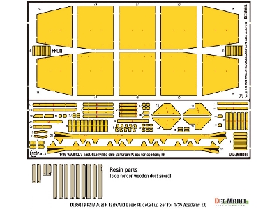 Pz.Iv Ausf.H Early/Mid Side Schurzen Pe Set (For Academy, Etc 1/35) - image 2