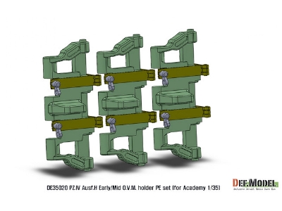 Pz.Iv Ausf.H O.V.M. Pe Set (For Academy, Etc 1/35) - image 24