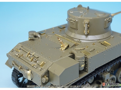 U.S. M3 Stuart Late Basic Pe Detail Up Set (For Tamiya, Academy 1/35) - image 12