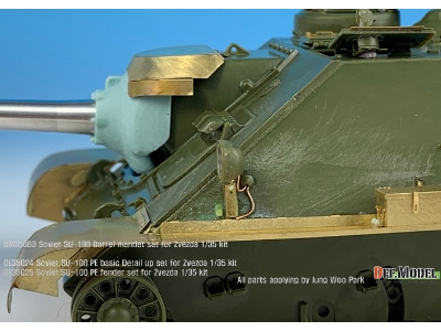 Su-100 Td Basic Pe Detail Up Set (For Zvezda New 1/35 Kit) - image 8