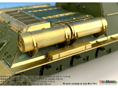 Su-100 Td Basic Pe Detail Up Set (For Zvezda New 1/35 Kit) - image 12