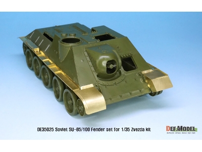 Su-85/100 Pe Fender Set (For Zvezda New 1/35 Kit) - image 5