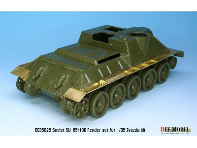 Su-85/100 Pe Fender Set (For Zvezda New 1/35 Kit) - image 6