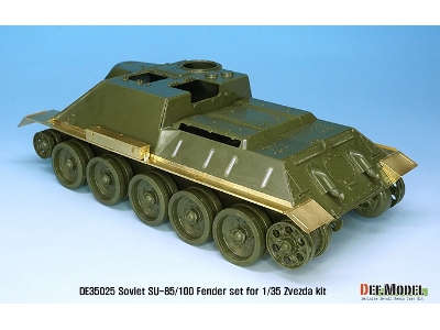 Su-85/100 Pe Fender Set (For Zvezda New 1/35 Kit) - image 7