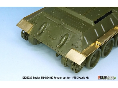 Su-85/100 Pe Fender Set (For Zvezda New 1/35 Kit) - image 9