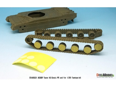 Jgsdf Type10 Basic Detail Up Set (For Tamiya 1/48) - image 3