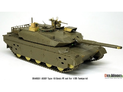 Jgsdf Type10 Basic Detail Up Set (For Tamiya 1/48) - image 10