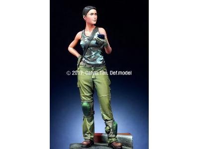 Modern Idf Female Soldier - image 2