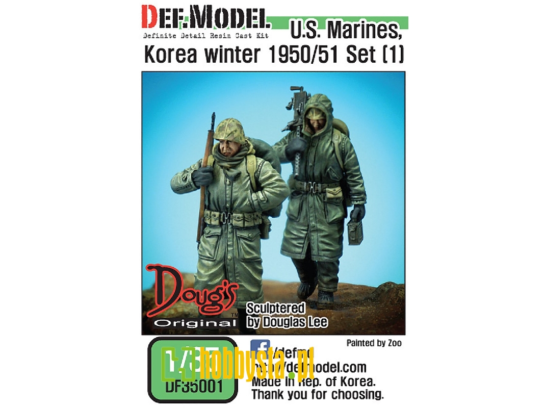 Us Marines Korea Winter 1950/51 Set 1 (2 Figures) - image 1