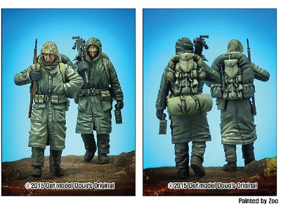 Us Marines Korea Winter 1950/51 Set 1 (2 Figures) - image 2