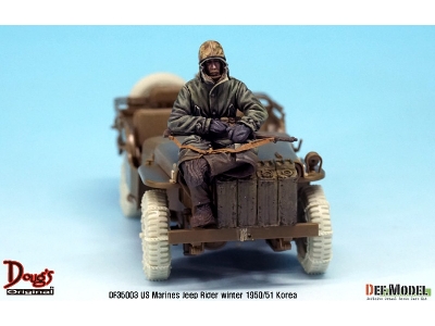 Us Marines Jeep Rider Korea Winter 1950/51 - image 3