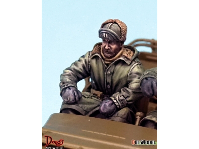 Us Marines Jeep Officer Korea Winter 1950/51 - image 3