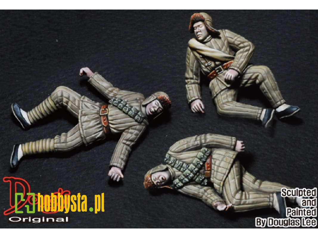 Chinese / North Korean Army Corpses (3pc) - image 1