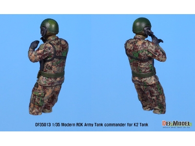 Modern Rok Army Tank Commander For K2 (Digital Camo Uniform) - image 4