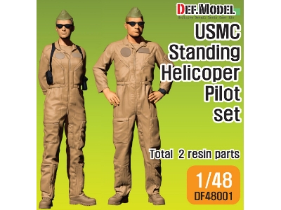 Usmc Helicopter Pilot Standing Set - image 1