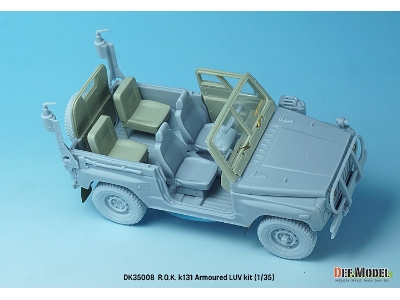 R.O.K K131 1/4t Armoured Utility Truck (Full Resin Kit) - image 5